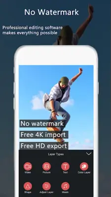 Video Editor &3D Maker-VideoAE android App screenshot 2